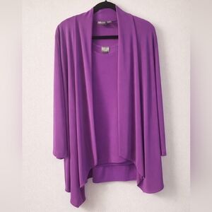 Elegant Purple Women's Sweater